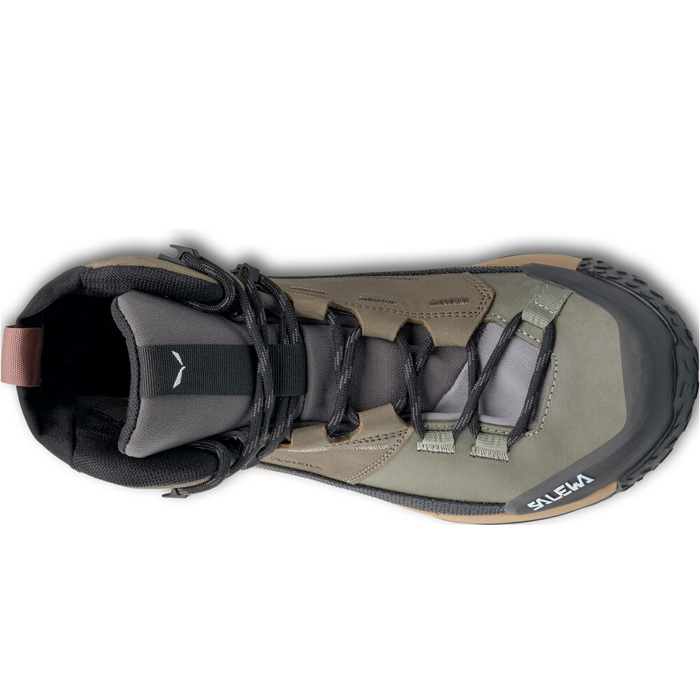 Salewa bota trekking mujer PUEZ LEATHER MID POWERTEX MARRON 05