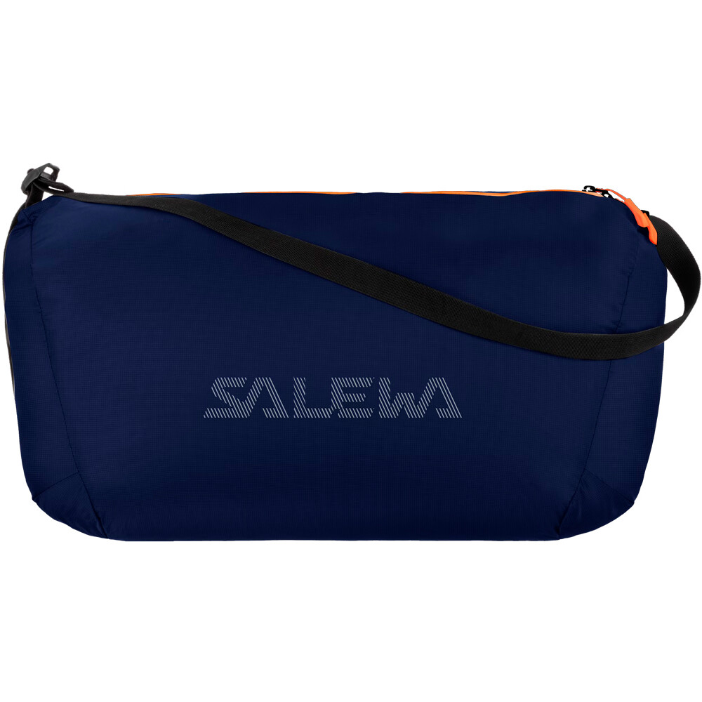 Salewa mochila montaña ULTRALIGHT DUFFLE 28L AZUL vista frontal