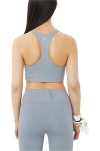 Salomon body running mujer SHKOUT CORE AZUL vista trasera