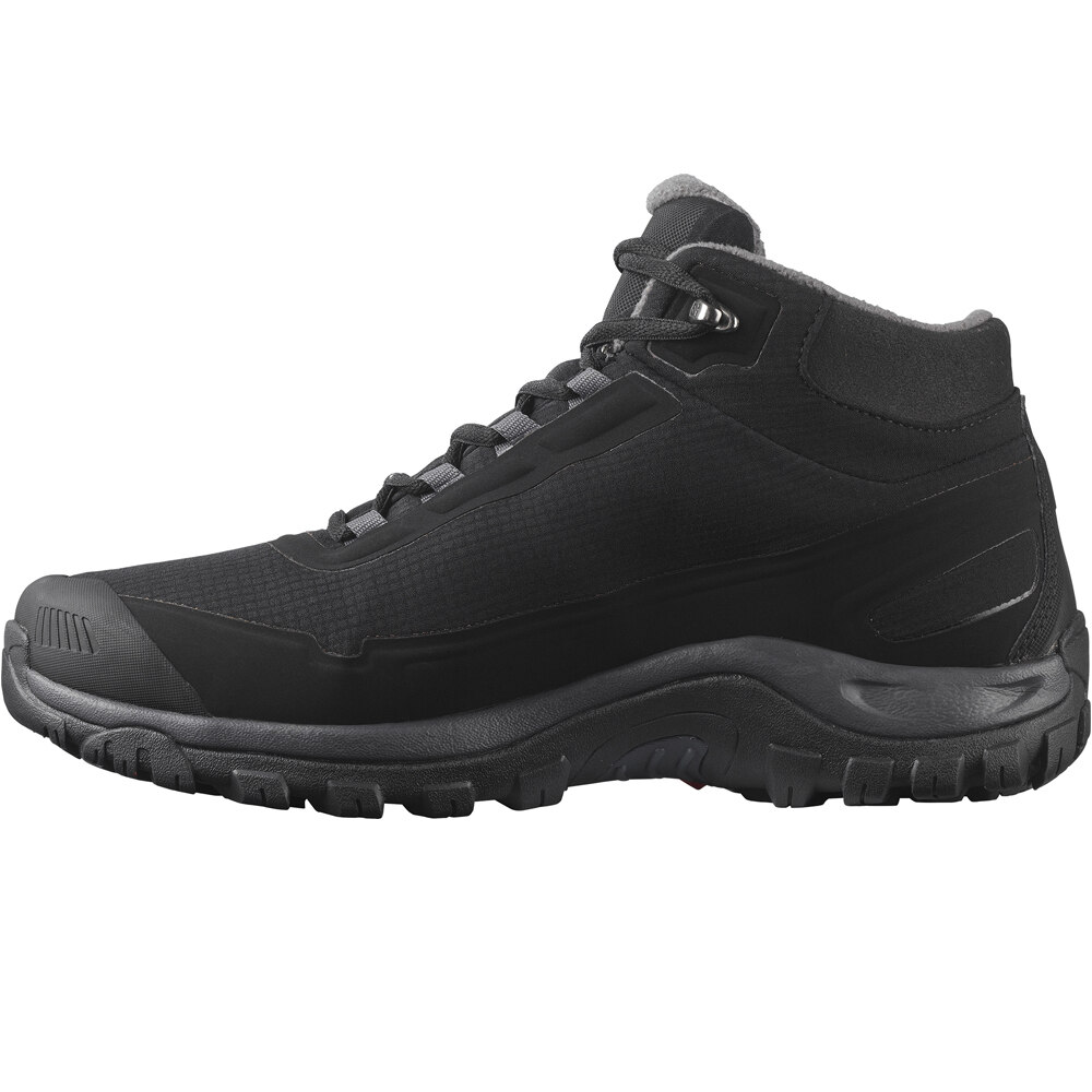 Salomon bota trekking hombre SHELTER CS WATERPROOF NEGRO puntera