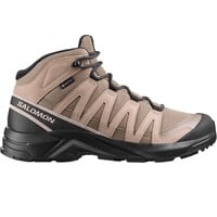Salomon bota trekking hombre X-ADVENTURE RECON MID GORE-TEX MARRON lateral exterior