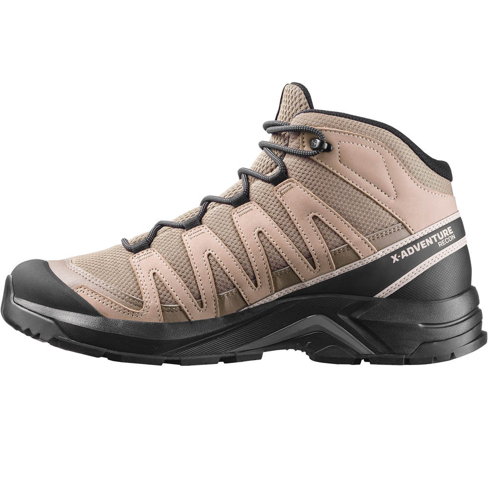 Salomon bota trekking hombre X-ADVENTURE RECON MID GORE-TEX MARRON puntera
