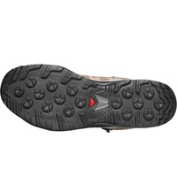 Salomon bota trekking hombre X-ADVENTURE RECON MID GORE-TEX MARRON vista superior