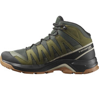 Salomon bota trekking hombre X-ADVENTURE RECON MID GORE-TEX VERDE puntera