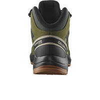 Salomon bota trekking hombre X-ADVENTURE RECON MID GORE-TEX VERDE vista trasera