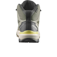 Salomon bota trekking hombre X ULTRA 360 EDGE MID GORE-TEX VERDE vista trasera