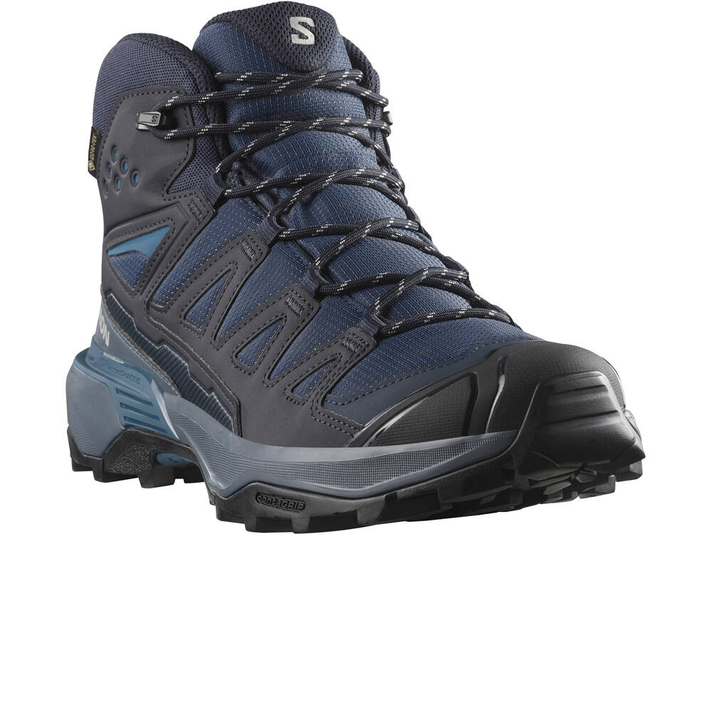 Salomon bota trekking hombre X ULTRA 360 MID GORE-TEX NEGRO lateral interior