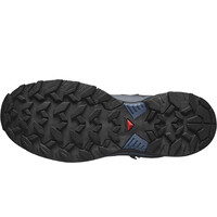 Salomon bota trekking hombre X ULTRA 360 MID GORE-TEX NEGRO vista superior