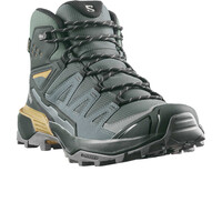 Salomon bota trekking hombre X ULTRA 360 MID GORE-TEX VERDE lateral interior