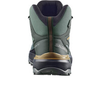 Salomon bota trekking hombre X ULTRA 360 MID GORE-TEX VERDE vista trasera