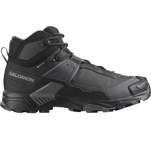 SALOMON X ULTRA 5 MID WIDE GORE-TEX negro