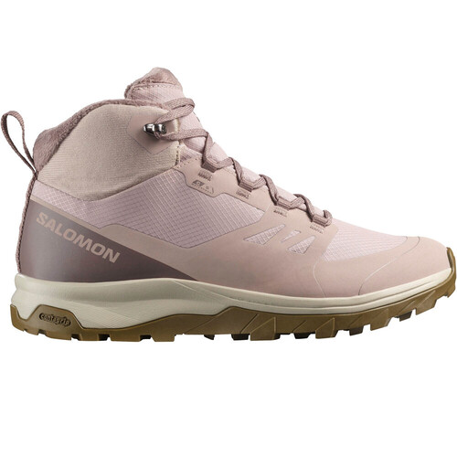 Salomon bota trekking mujer OUTSNAP WATERPROOF MARRON