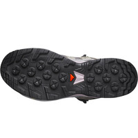 Salomon bota trekking mujer X-ADVENTURE RECON MID GORE-TEX GRIS vista superior