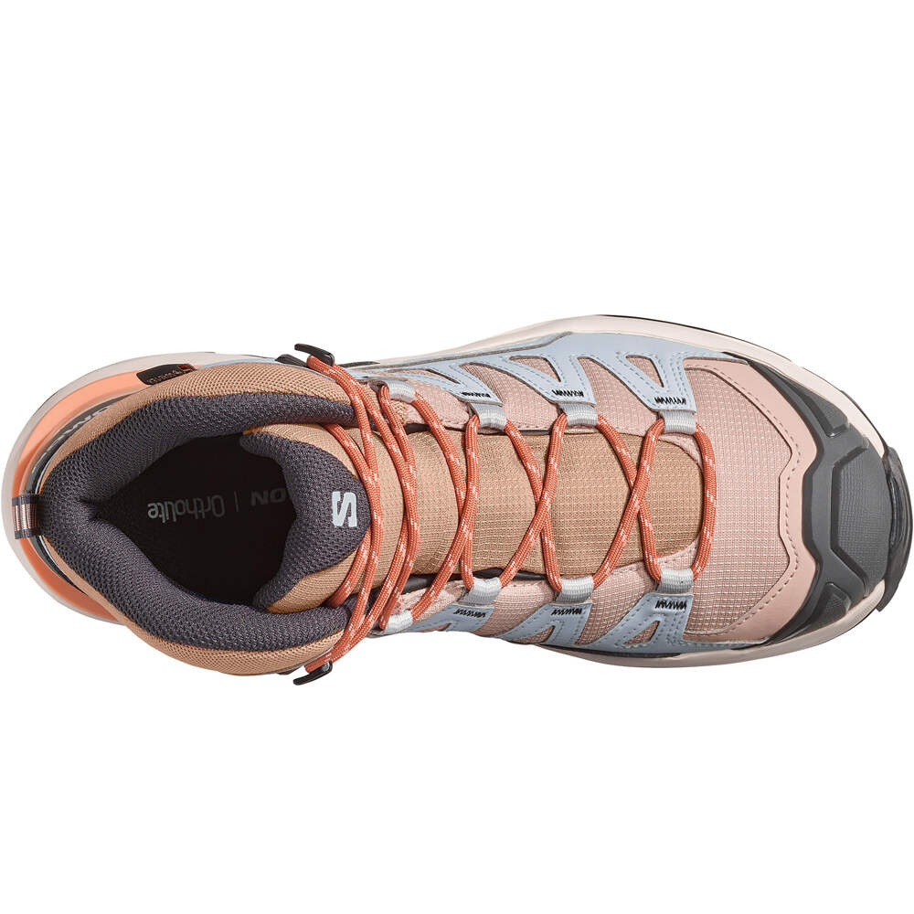 Salomon bota trekking mujer X ULTRA 360 MID GORE-TEX MARRON 05