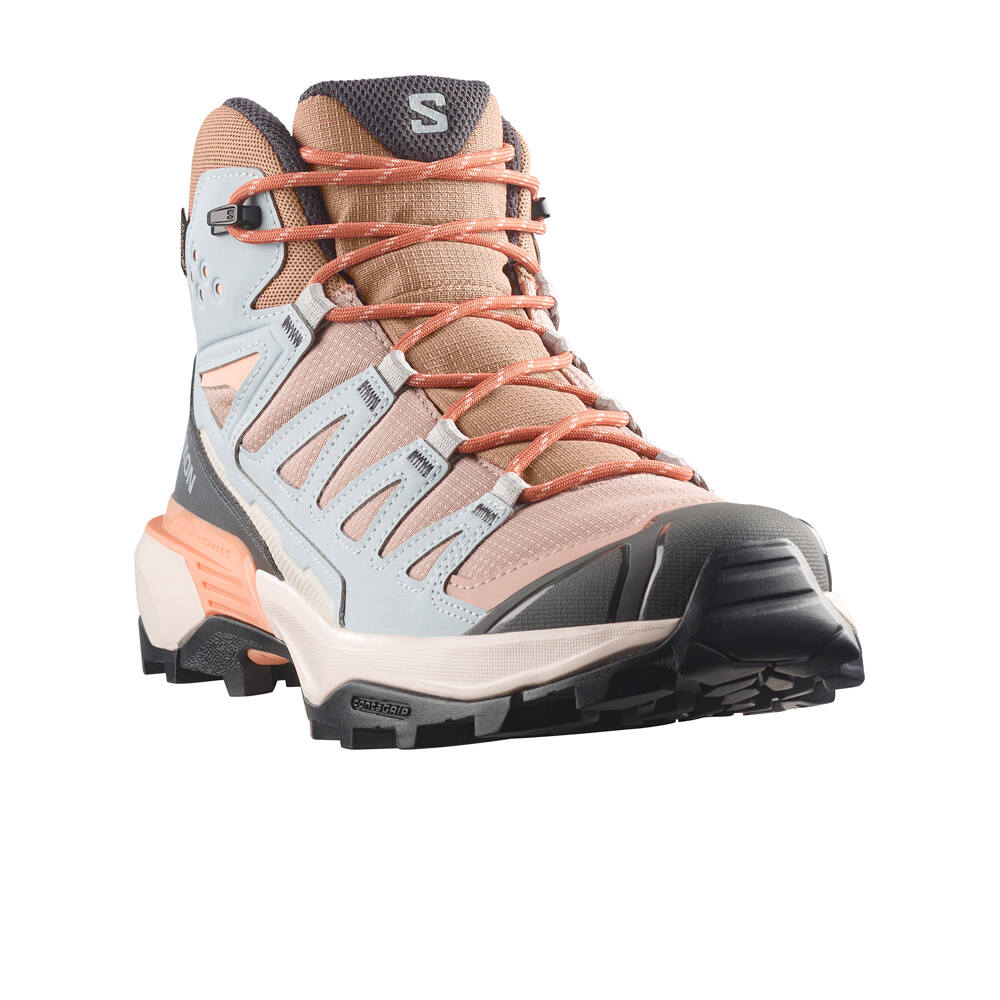 Salomon bota trekking mujer X ULTRA 360 MID GORE-TEX MARRON lateral interior