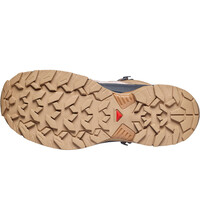 Salomon bota trekking mujer X ULTRA 360 MID GORE-TEX MARRON vista superior