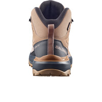 Salomon bota trekking mujer X ULTRA 360 MID GORE-TEX MARRON vista trasera