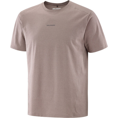 Salomon camiseta montaña manga corta hombre TRACKLINE NEGRO