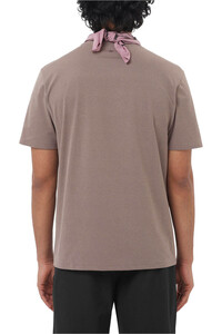 Salomon camiseta montaña manga corta hombre TRACKLINE NEGRO vista trasera