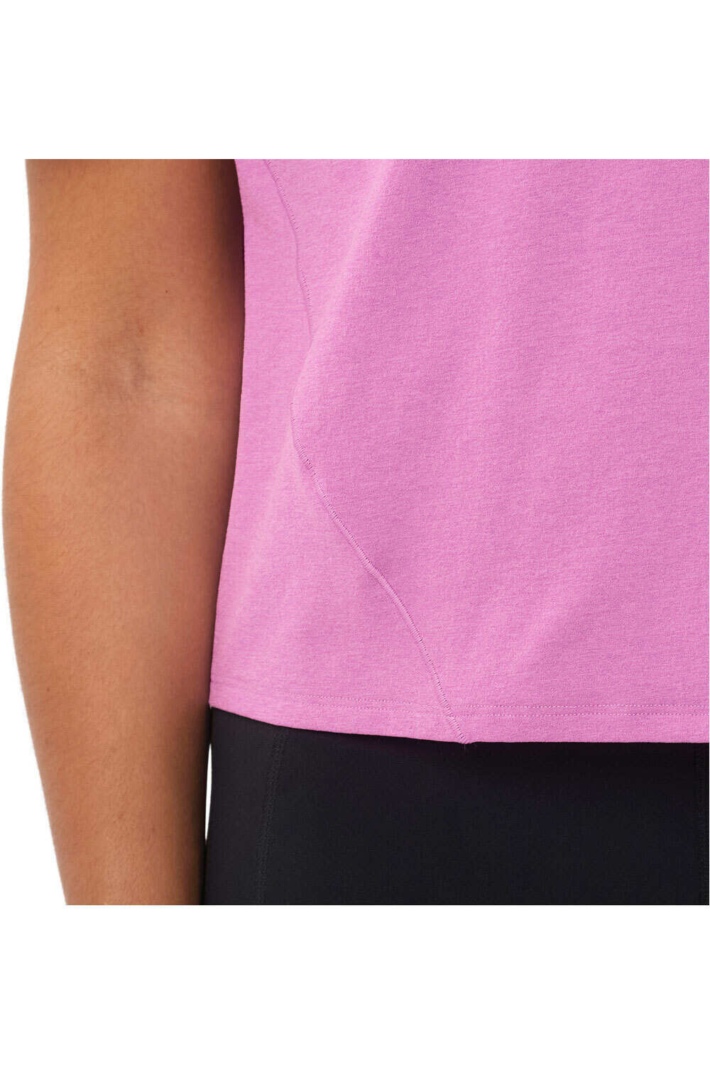 Salomon camiseta montaña manga corta mujer TRACKLINE ROSA 03