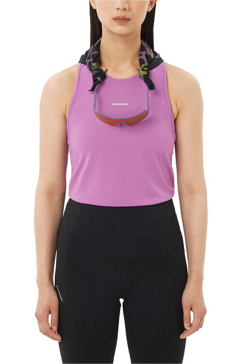 Salomon camiseta tirantes SHKOUT CORE ROSA