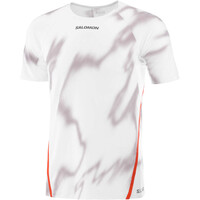 Salomon camisetas trail running manga corta hombre S/LAB SPEED BLANCO vista detalle