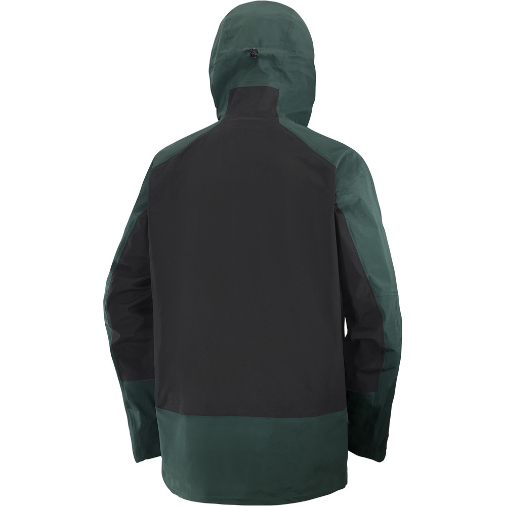 Salomon chaqueta esquí hombre SCRAMBLER GORE-TEX VERDE 03