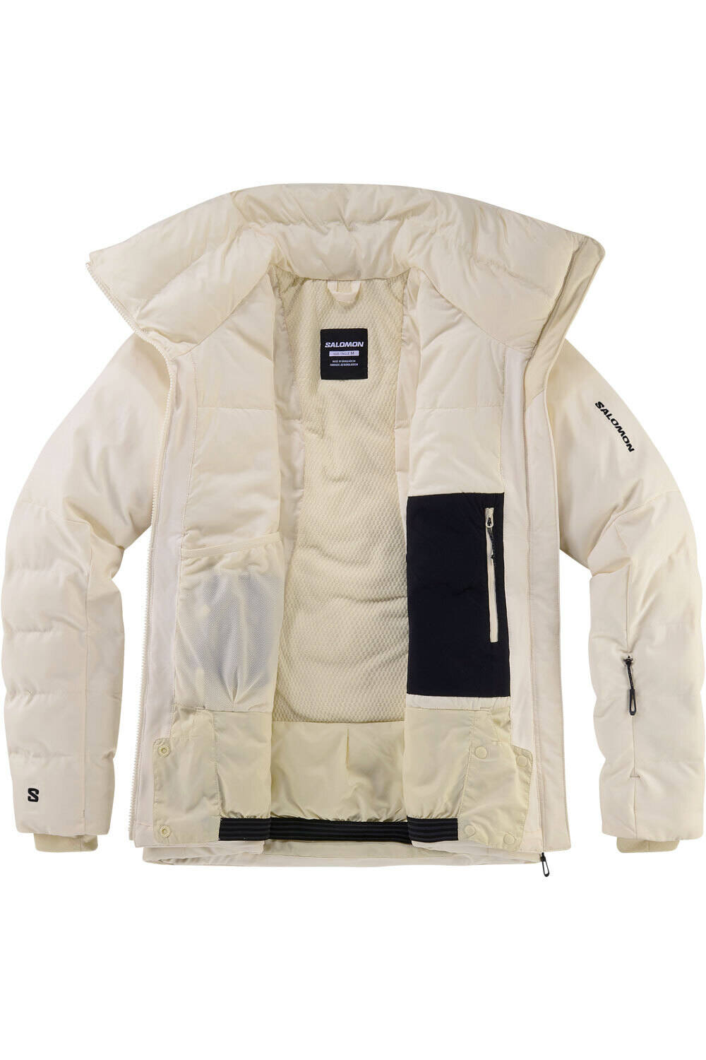 Salomon chaqueta esquí mujer S/MAX BLANCO 03