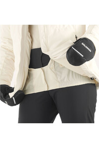 Salomon chaqueta esquí mujer S/MAX BLANCO 05