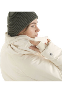 Salomon chaqueta esquí mujer S/MAX BLANCO 08