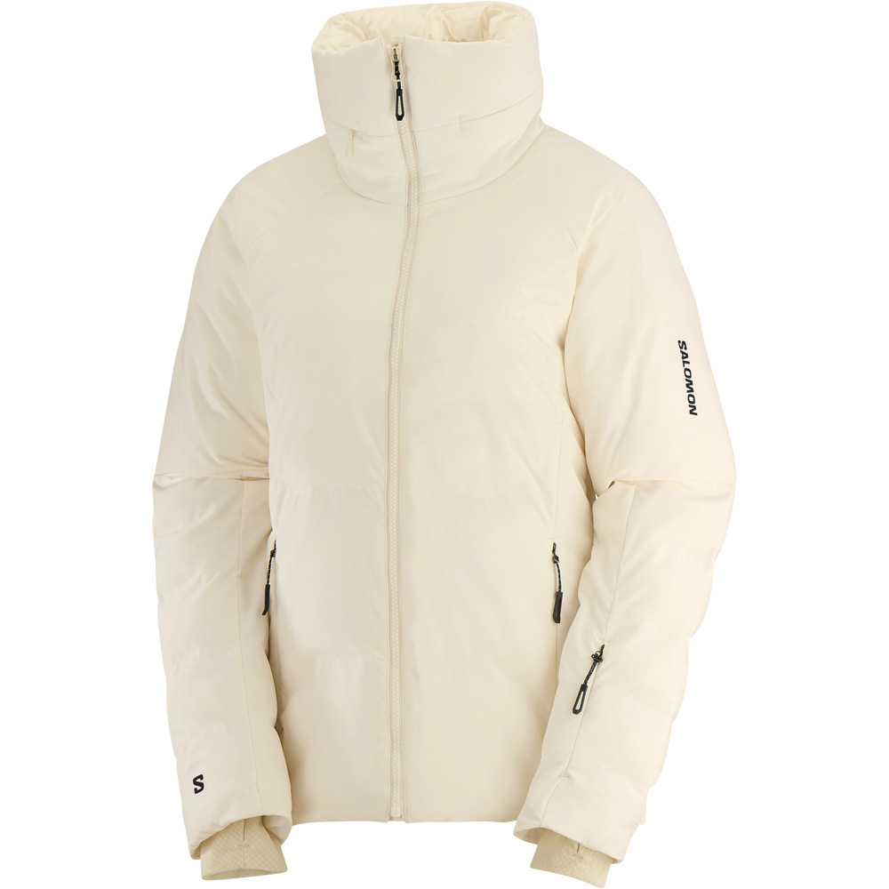 Salomon chaqueta esquí mujer S/MAX BLANCO 09