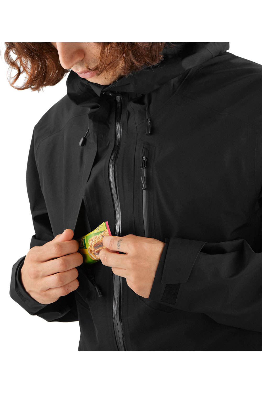 Salomon chaqueta impermeable hombre OUTLINE 3L GORE-TEX NEGRO 05