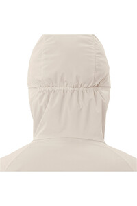 Salomon chaqueta impermeable hombre OUTWIND BLANCO vista detalle