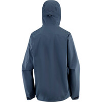 Salomon chaqueta impermeable mujer OUTERPATH 2.5L AZUL 05