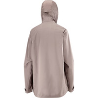 Salomon chaqueta impermeable mujer OUTERPATH PRO 2.5L NEGRO 08