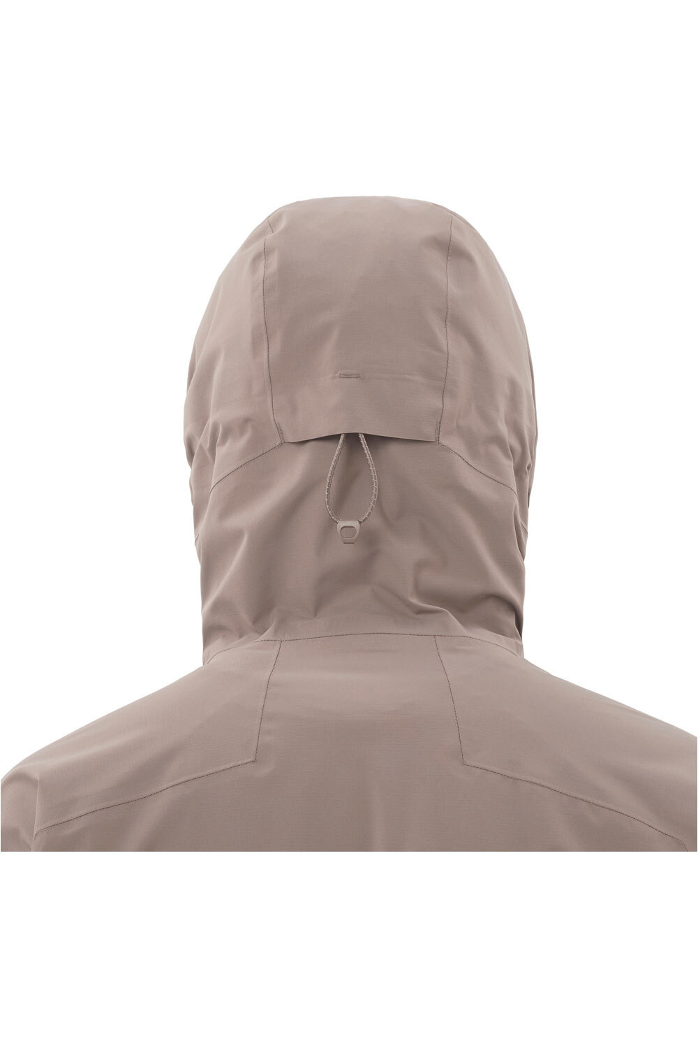 Salomon chaqueta impermeable mujer OUTERPATH PRO 2.5L NEGRO vista detalle