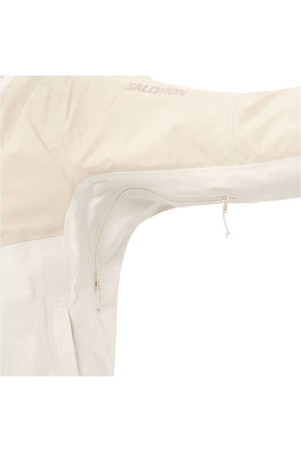 Salomon chaqueta impermeable mujer OUTLINE 3L GORE-TEX BLANCO 04