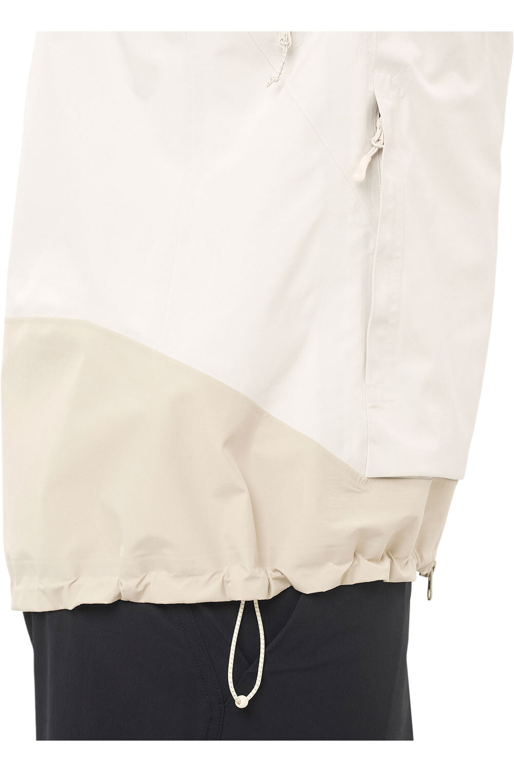 Salomon chaqueta impermeable mujer OUTLINE 3L GORE-TEX BLANCO 05