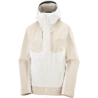 Salomon chaqueta impermeable mujer OUTLINE 3L GORE-TEX BLANCO 06