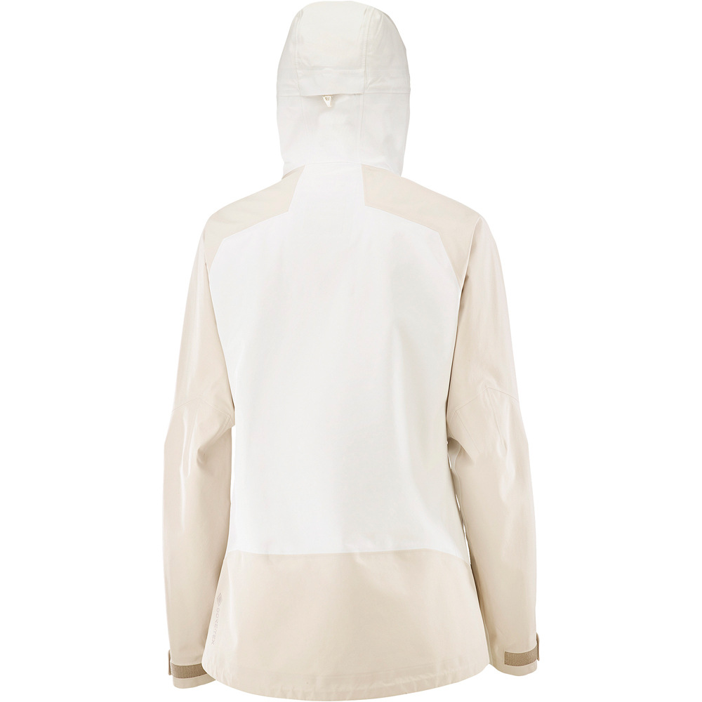 Salomon chaqueta impermeable mujer OUTLINE 3L GORE-TEX BLANCO 07