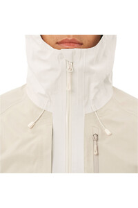 Salomon chaqueta impermeable mujer OUTLINE 3L GORE-TEX BLANCO vista detalle