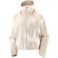 Salomon chaqueta impermeable mujer OUTSCAPE 2L GRIS 06