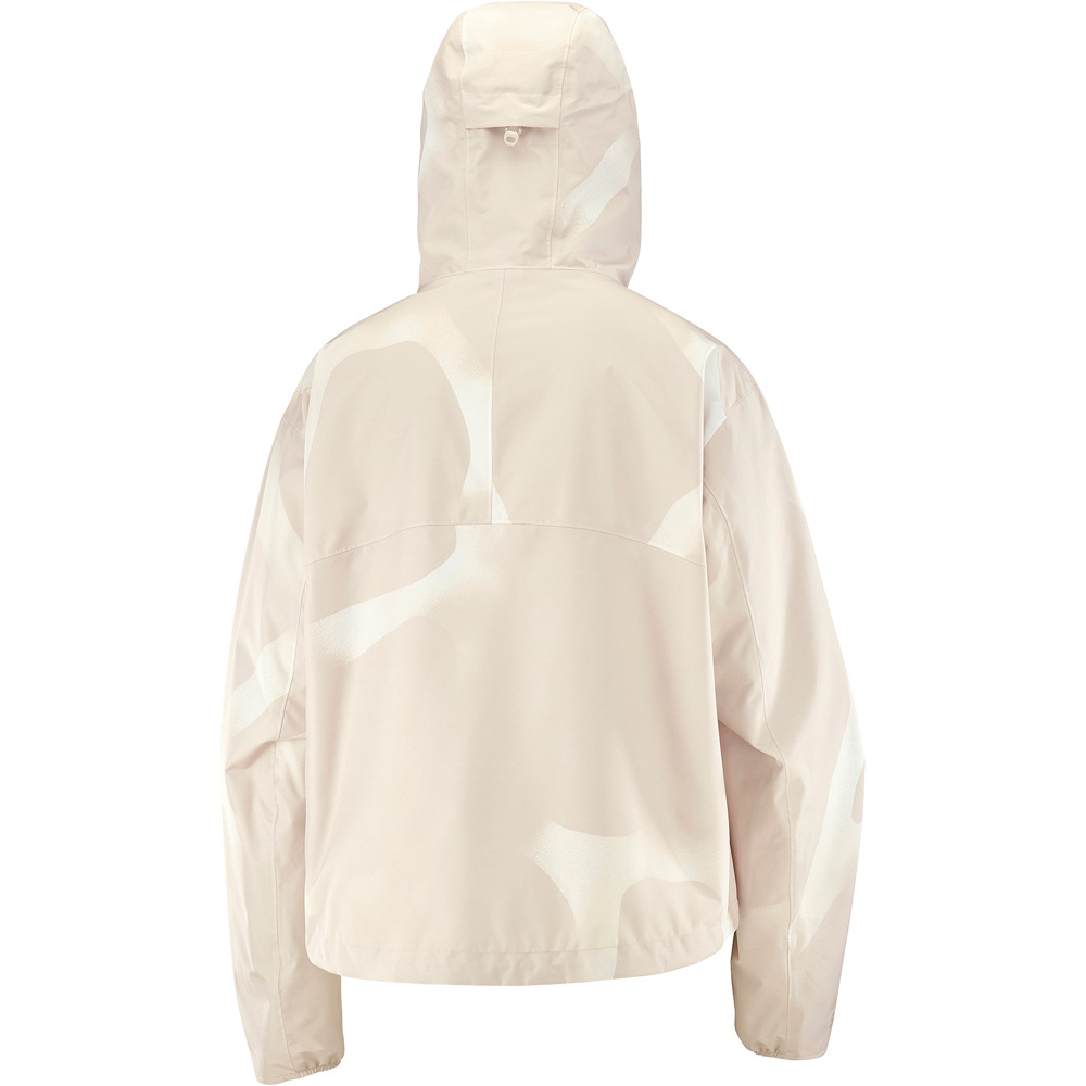 Salomon chaqueta impermeable mujer OUTSCAPE 2L GRIS 07