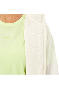 Salomon chaqueta impermeable mujer OUTWIND BLANCO 06