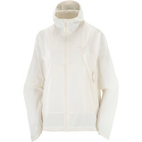 Salomon chaqueta impermeable mujer OUTWIND BLANCO 07