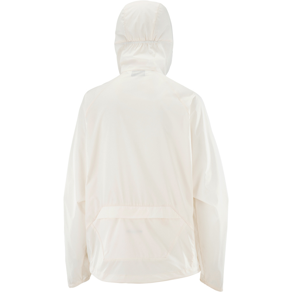 Salomon chaqueta impermeable mujer OUTWIND BLANCO 08