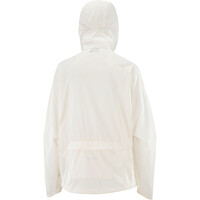 Salomon chaqueta impermeable mujer OUTWIND BLANCO 08