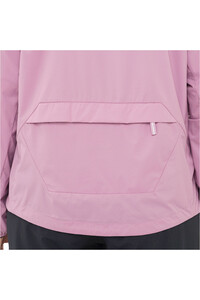 Salomon chaqueta impermeable mujer OUTWIND MORADO 03