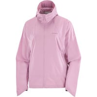 Salomon chaqueta impermeable mujer OUTWIND MORADO 07