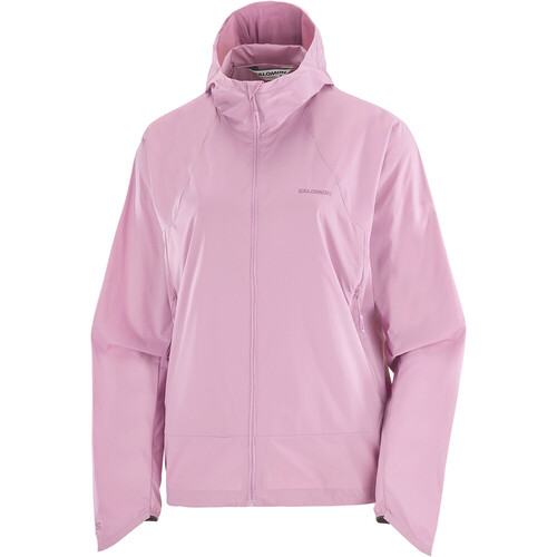 Salomon chaqueta impermeable mujer OUTWIND MORADO